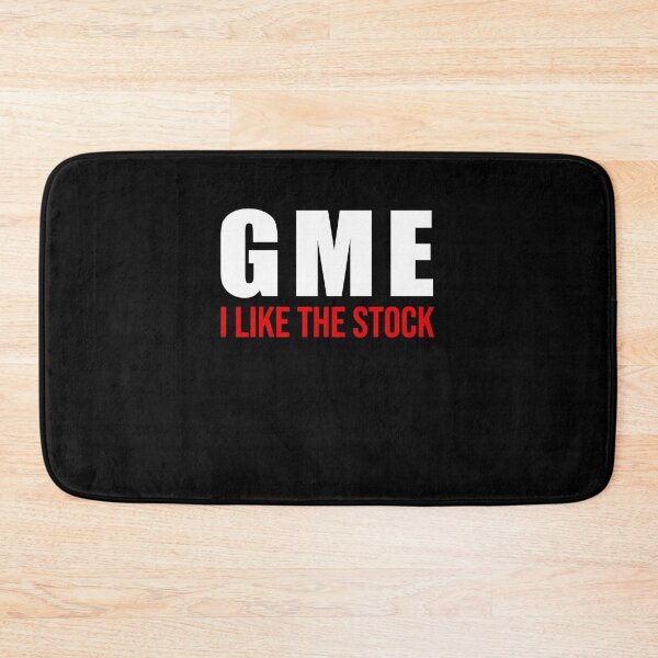 Artikelvorschau, gamestop wallstreetbets GME stock short squeeze. I like the stock entworfen und verkauft von majuga.