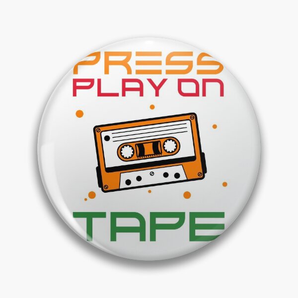 Item preview, Press Play on Tape designed and sold by Junkie-Worx.