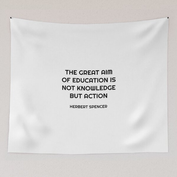 Item preview, The great aim of education is not knowledge but action designed and sold by Inspirationmotivation.