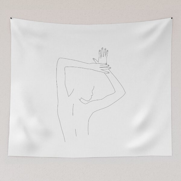 Item preview, Figure pose illustration - Leigh designed and sold by TheColourStudy.