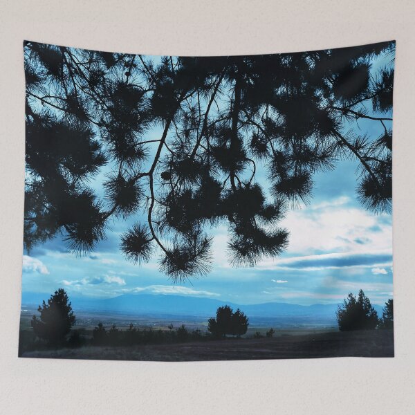 Item preview, Under the tree amazing cloudy mountain view designed and sold by nelllkata.