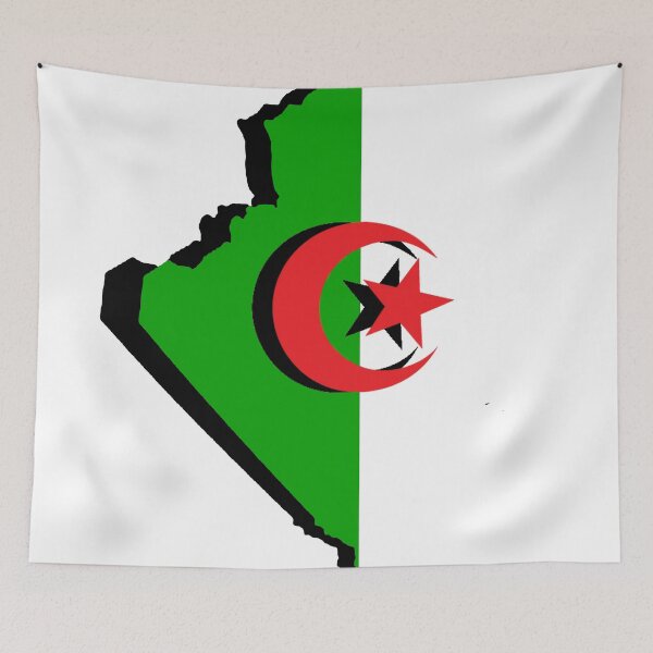Item preview, algeria flag designed and sold by Raouf09.