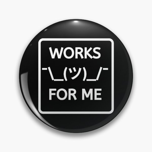 Item preview, Emoji Shrug Works For Me White designed and sold by SpiffyD.