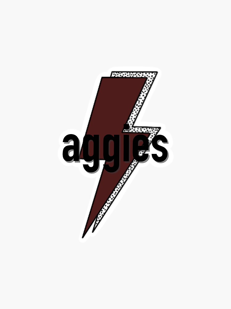 Aggies Gig Em Sticker for Sale by lelahzehr