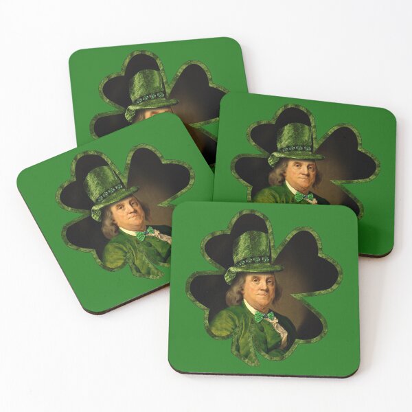 Item preview, Lucky Ben Franklin Ready for St Patricks Day designed and sold by Gravityx9.