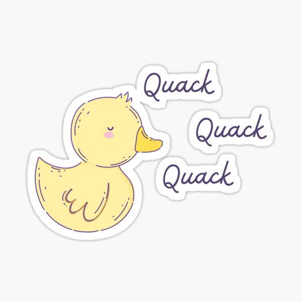 Rubber duck Sticker