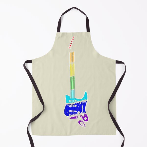 Item preview, Guitar Art - Rainbow Minimalist S-type designed and sold by Patrick Watson.