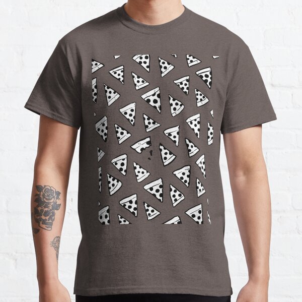 Pizza Pizza (Black + White) Classic T-Shirt