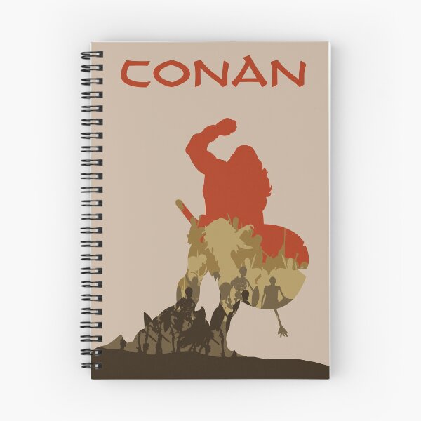 Item preview, Conan (light) Design - Minimalist Silhouette Poster Style - Board Game Art designed and sold by MeepleDesign.