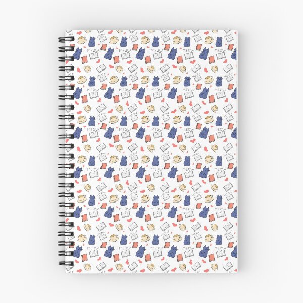 Item preview, Blue Cats, Books, and Coffee designed and sold by mandijdavis.