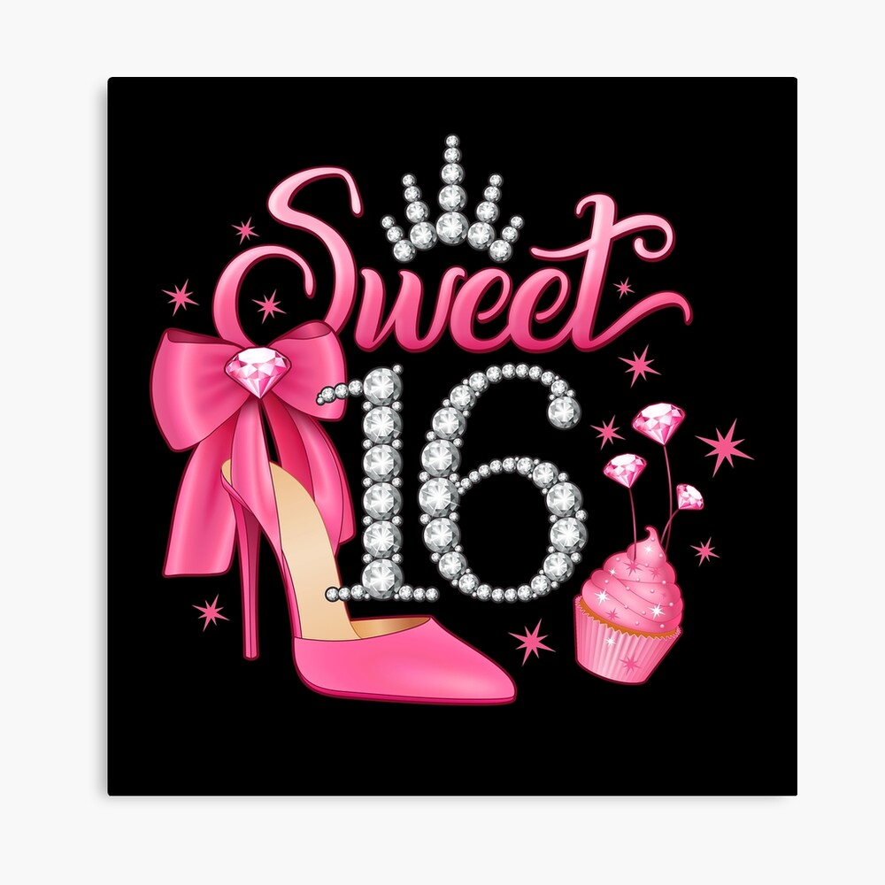 16th Birthday. Sweet 16 girl’s Photographic Print