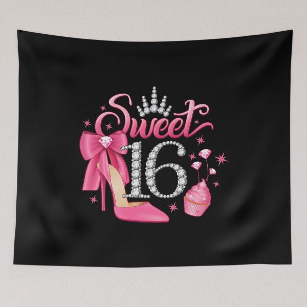 Item preview, 16th Birthday. Sweet 16 girl’s designed and sold by iclipart.