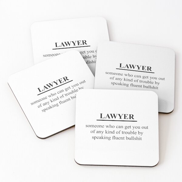 Item preview, Funny Lawyer Definition designed and sold by Swarno.
