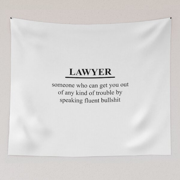 Item preview, Funny Lawyer Definition designed and sold by Swarno.