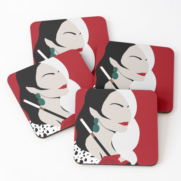 Item preview, Minimalist Cruella De Vil designed and sold by PaprikaPanda.
