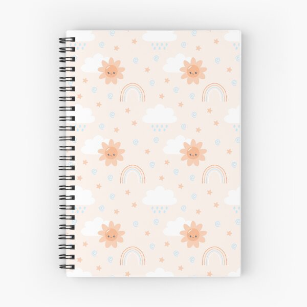 Item preview, Cute Baby Sun, Clouds and Rainbow Pattern designed and sold by LauraCurrie.