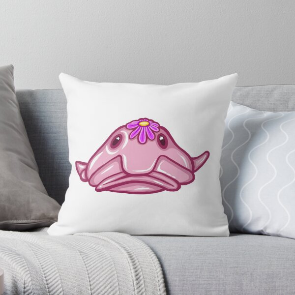 Blob Fish Pillows & Cushions for Sale