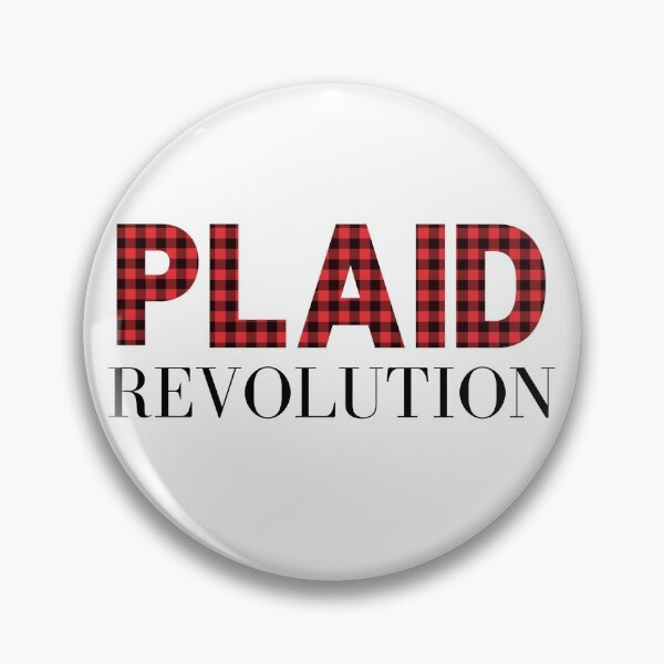 Item preview, Plaid Revolution in Red and Black Buffalo Check Plaid designed and sold by HappyPeeps.