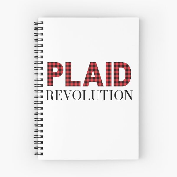 Item preview, Plaid Revolution in Red and Black Buffalo Check Plaid designed and sold by HappyPeeps.