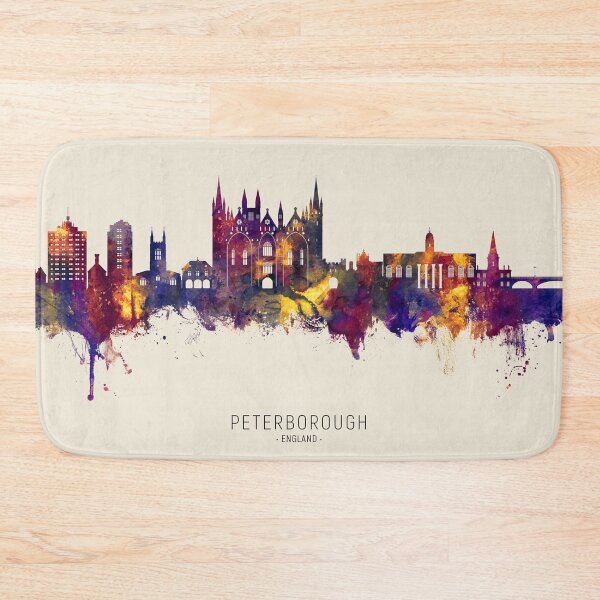 Item preview, Peterborough England Skyline designed and sold by ArtPrints.