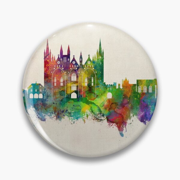 Item preview, Peterborough England Skyline designed and sold by ArtPrints.