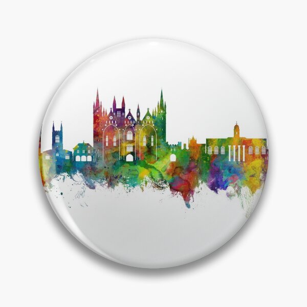 Item preview, Peterborough England Skyline designed and sold by ArtPrints.