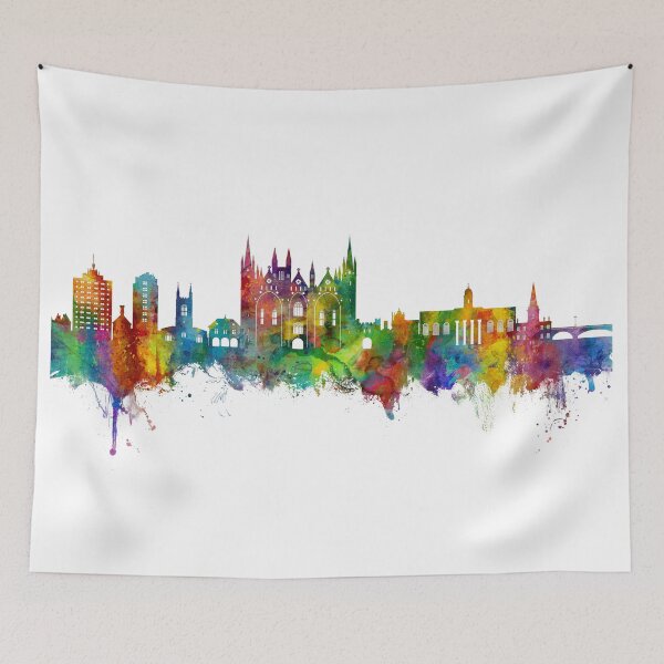 Item preview, Peterborough England Skyline designed and sold by ArtPrints.