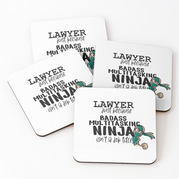 Item preview, Lawyer Gifts | Lawyer just because Baddas Multitasking Ninja isn’t a job title designed and sold by Burachonak-art.