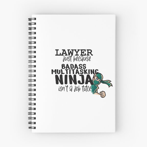 Item preview, Lawyer Gifts | Lawyer just because Baddas Multitasking Ninja isn’t a job title designed and sold by Burachonak-art.