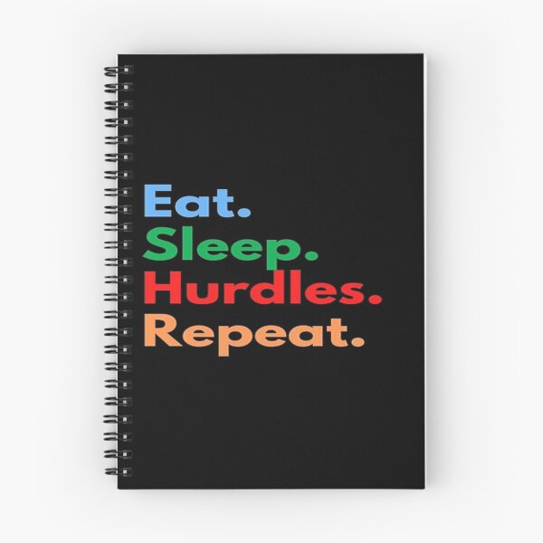 Item preview, Eat sleep hurdles repeat  designed and sold by goodshop1.