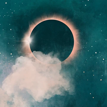 Artwork thumbnail, lunar eclipse by PatternCreator