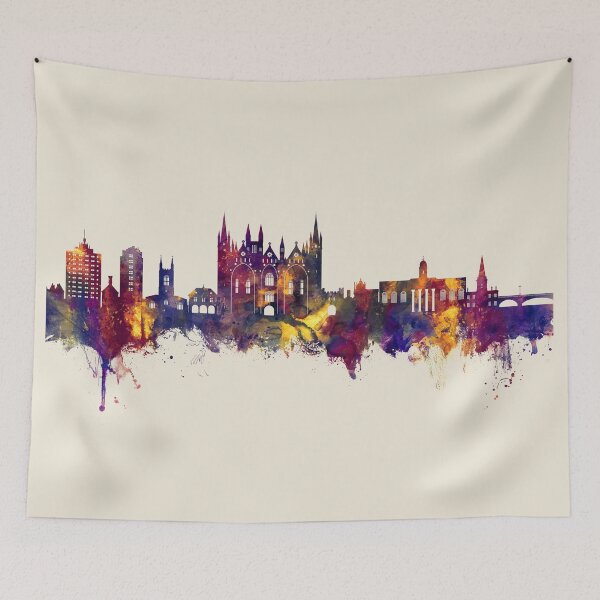 Item preview, Peterborough England Skyline designed and sold by ArtPrints.
