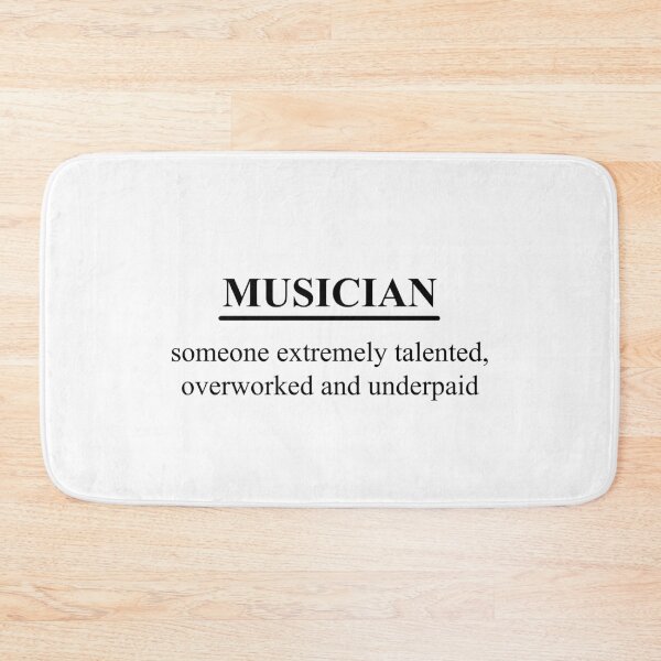 Item preview, Funny Musician Definition designed and sold by Swarno.