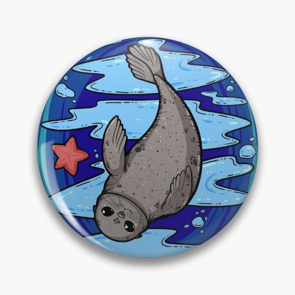 Item preview, Cute Couch Potato Seals designed and sold by ZaryaKiqo.