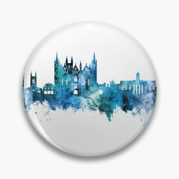 Item preview, Peterborough England Skyline designed and sold by ArtPrints.