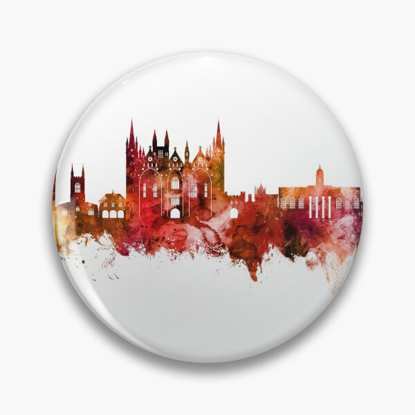 Item preview, Peterborough England Skyline designed and sold by ArtPrints.