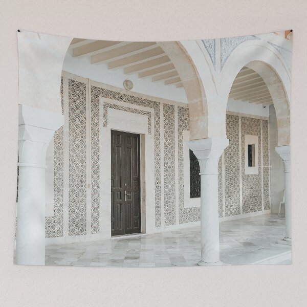 Item preview, Habib Bourguiba Mausoleum, Tunisian architecture designed and sold by Melissa Peltenburg.