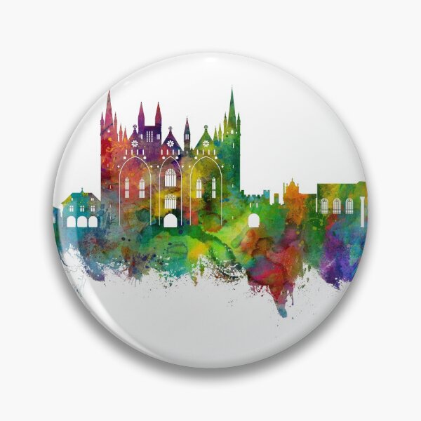 Item preview, Peterborough England Skyline designed and sold by ArtPrints.
