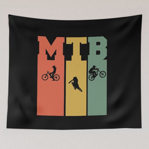 Item preview, MTB retro mountain biker shirt designed and sold by shaune23.