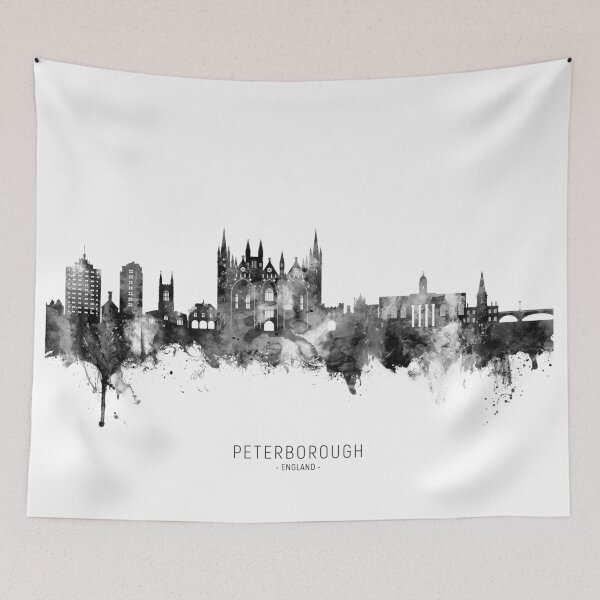 Item preview, Peterborough England Skyline designed and sold by ArtPrints.