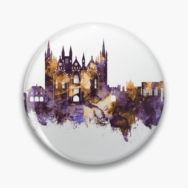 Item preview, Peterborough England Skyline designed and sold by ArtPrints.