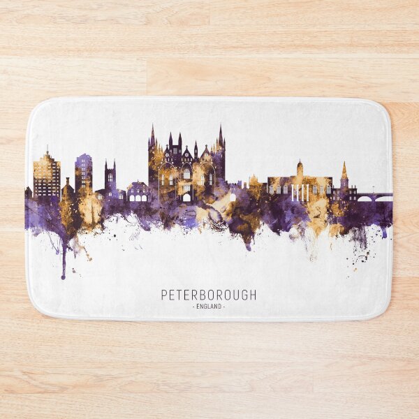 Item preview, Peterborough England Skyline designed and sold by ArtPrints.