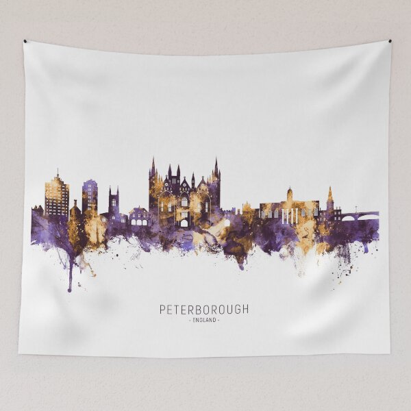Item preview, Peterborough England Skyline designed and sold by ArtPrints.