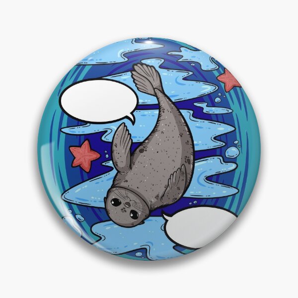 Item preview, Cute Couch Potato Seals designed and sold by ZaryaKiqo.