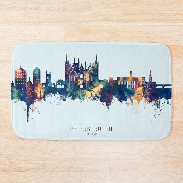 Item preview, Peterborough England Skyline designed and sold by ArtPrints.