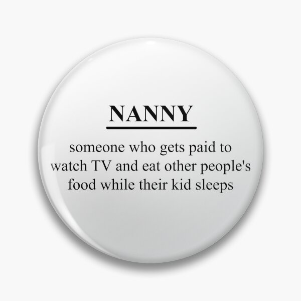 Item preview, Funny Nanny Definition designed and sold by Swarno.