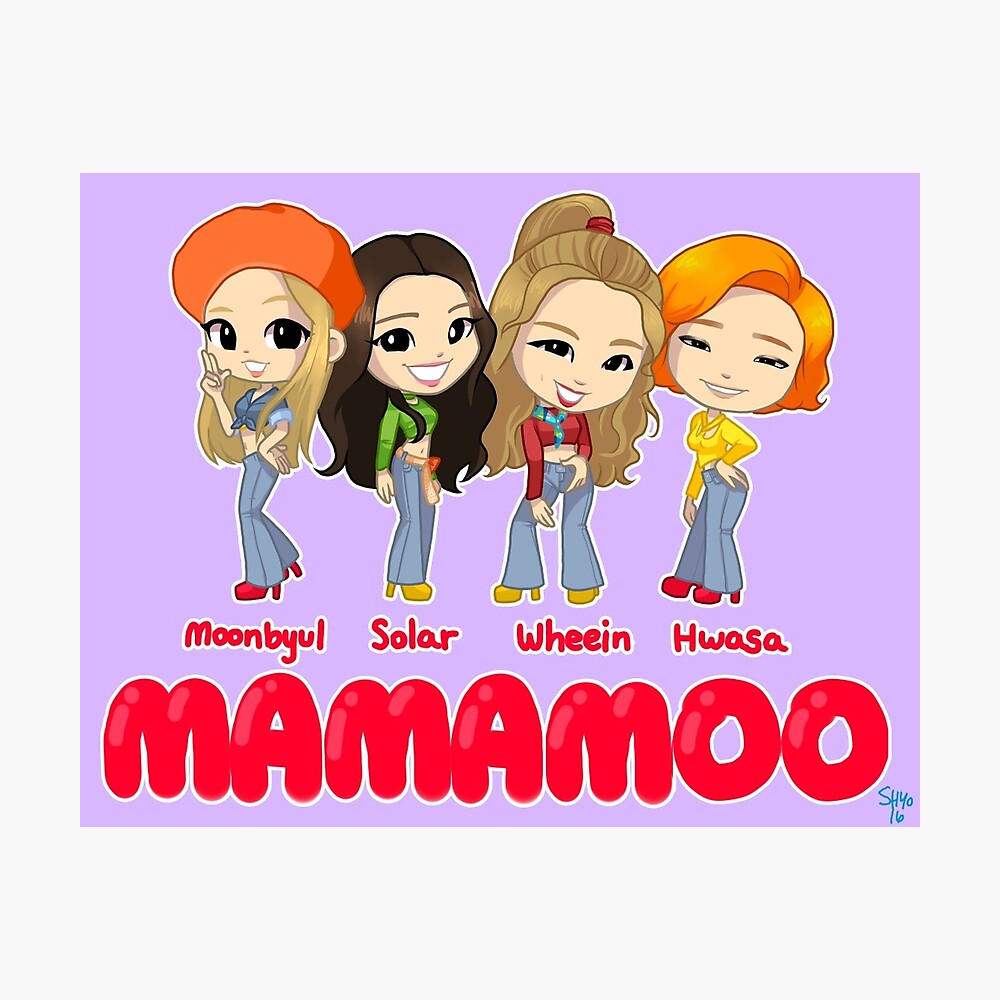 Mamamoo You Re The Best Metal Print By Chaixing Redbubble