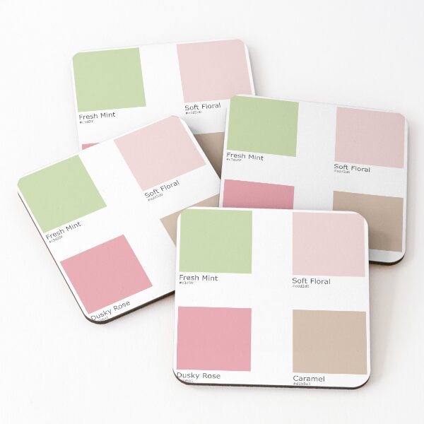Item preview, Muestra de colores de la paleta de colores frescos de primavera.  designed and sold by SophieLogan.