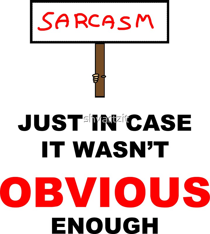 sarcasm-sign-stickers-by-shvartzit-redbubble