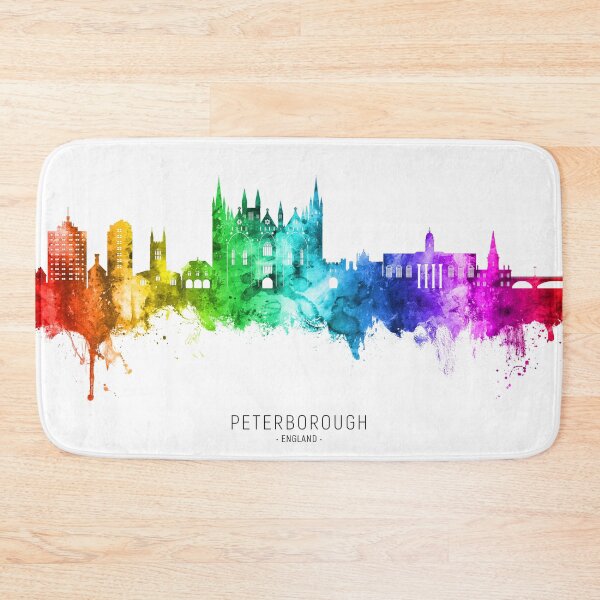 Item preview, Peterborough England Skyline designed and sold by ArtPrints.